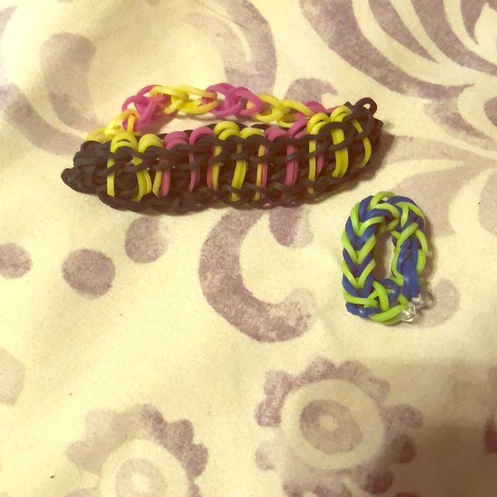 Rainbow loom bracelets